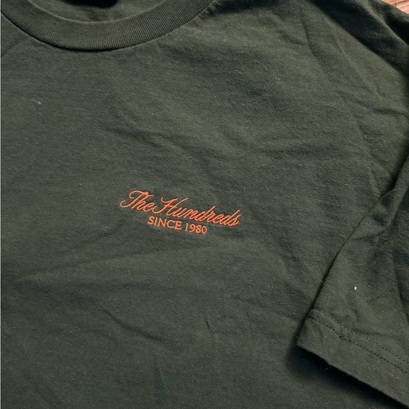 THE HUNDREDS GREEN T SHIRT SZ XXL 2XL - Picture 2 of 5